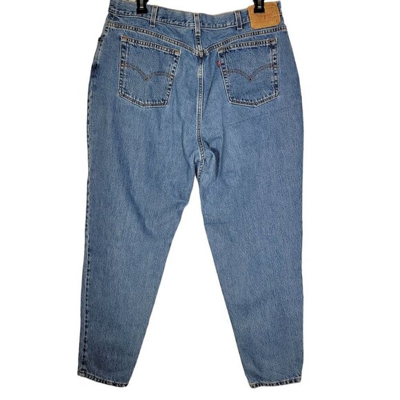 LEVI'S 550 Women's 22 (40x30) Relaxed Fit Tapered Leg Jeans USA Made vintage - Picture 7 of 16